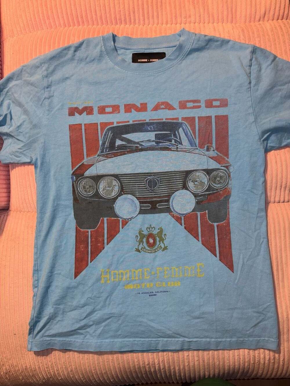 Homme + Femme Monaco Moto Club Lancia Fulvia 1 Painting by Yoshiharu Miyakawa T